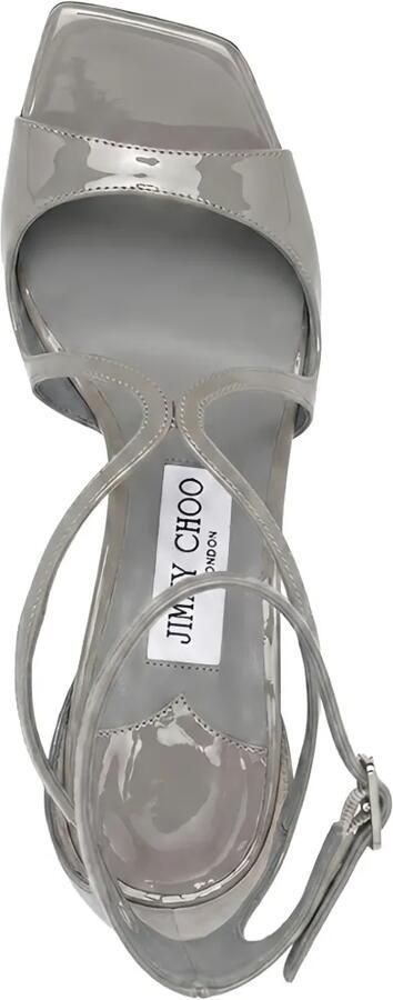 Jimmy Choo Azia 95 sandalen Grijs - Foto 4