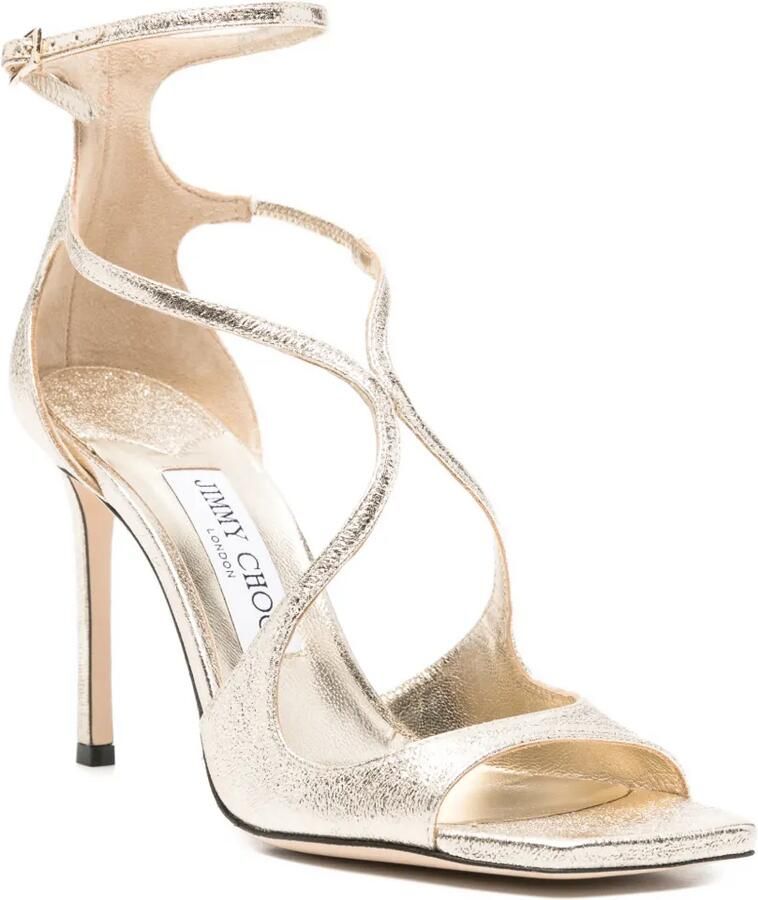 Jimmy Choo Azia sandalen met bandjes Goud - Foto 3