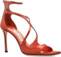 Jimmy Choo Azia sandalen met bandjes Oranje - Oranje