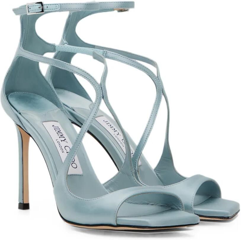 Jimmy Choo Azia sandalen met gekruiste bandjes Blauw - Foto 2