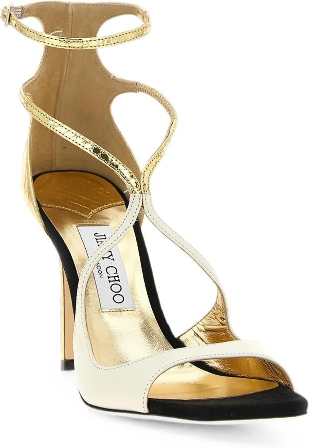 Jimmy Choo Azia sandalen met hak Goud - Foto 3