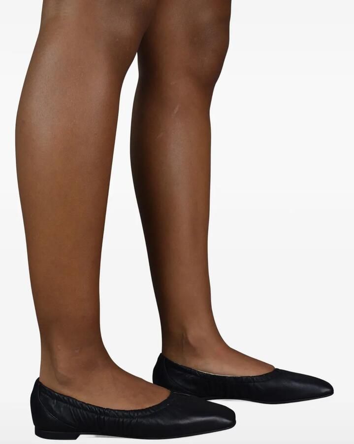 Jimmy Choo Ballerina's met elastische vierkante neus Zwart - Foto 2