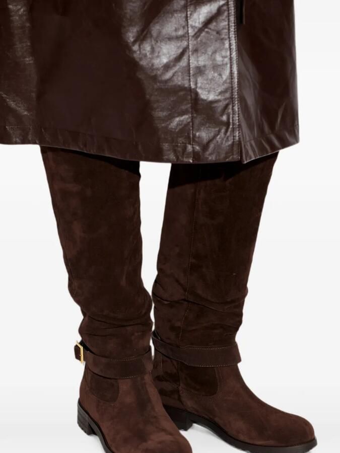 Jimmy Choo Biker KB laarzen met gespsluiting Bruin - Foto 2