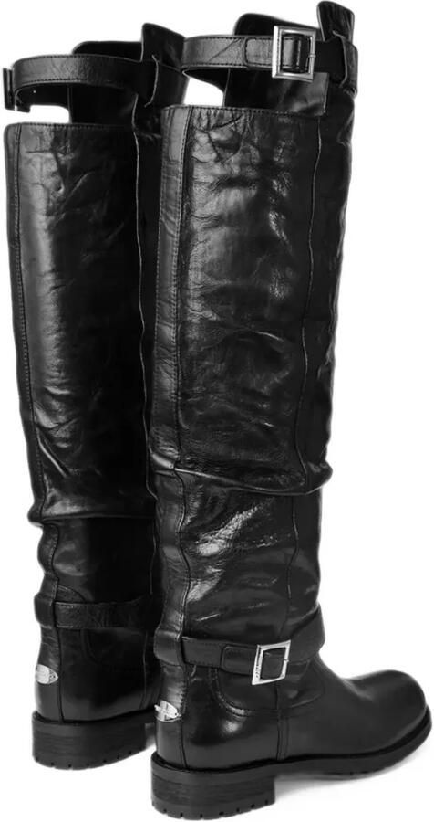 Jimmy Choo Biker knee boots Zwart - Foto 3