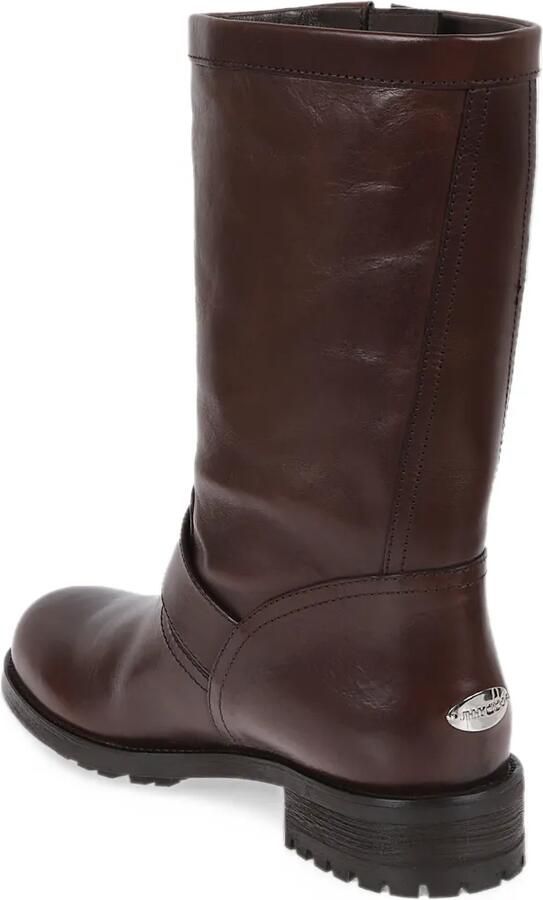Jimmy Choo Biker Mid leather ankle boots Bruin - Foto 2