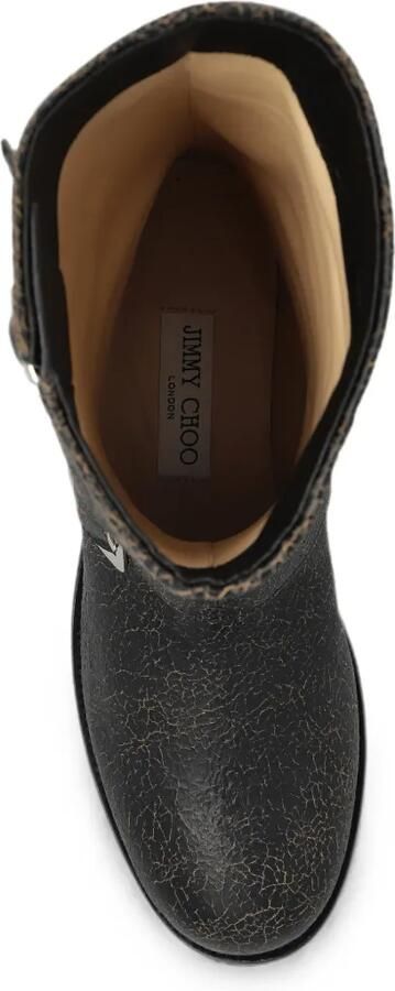 Jimmy Choo Biker Mid laarzen met gespbandje Zwart - Foto 5