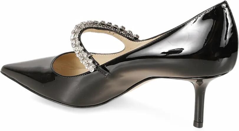 Jimmy Choo Bing crystal-embellished leather pumps Zwart - Foto 3