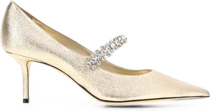 Jimmy Choo Bing pumps verfraaid met kristallen Goud