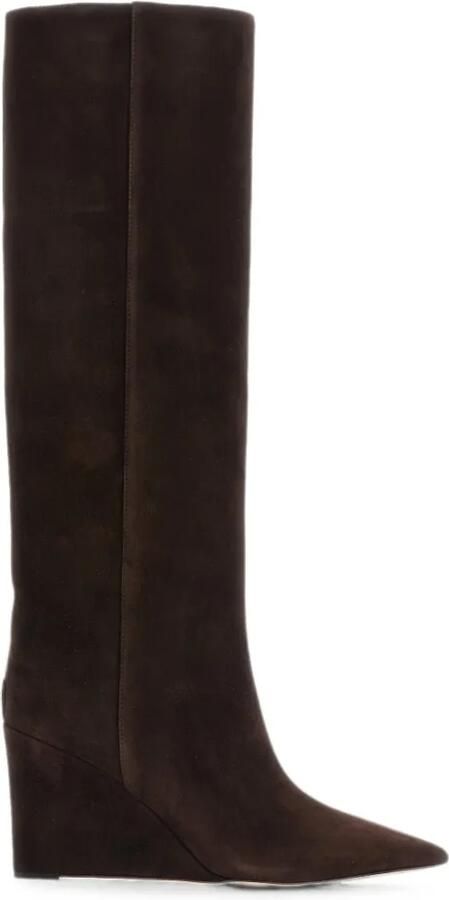 Jimmy Choo Blake laarzen met sleehak Bruin