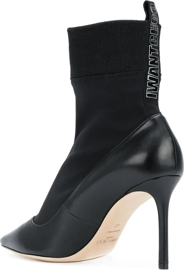 Jimmy Choo Brandon-laarzen Zwart - Foto 3