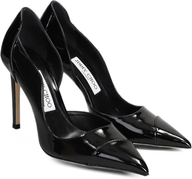Jimmy Choo Brigitte 100 lakleren pumps Zwart - Foto 4