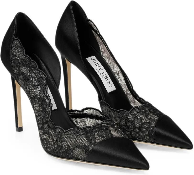 Jimmy Choo Brigitte 100 pumps Zwart - Foto 3