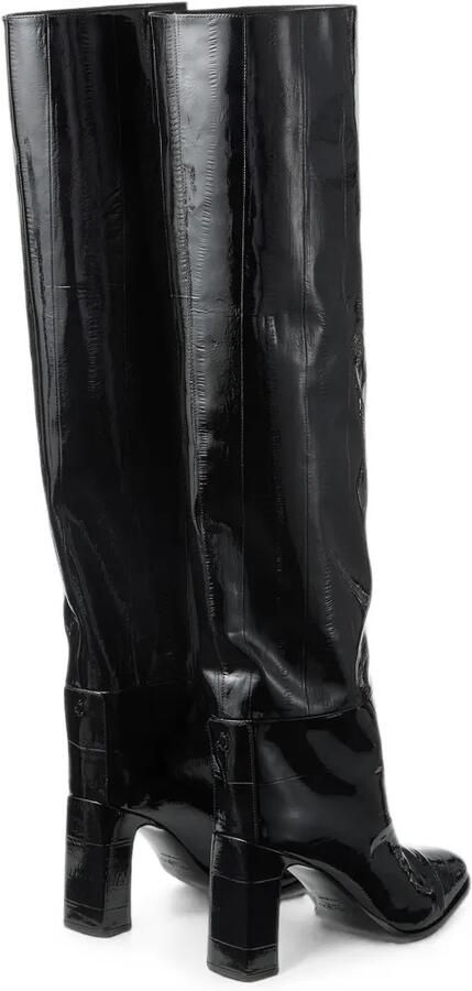 Jimmy Choo Caly 85 overknee laarzen Zwart - Foto 4