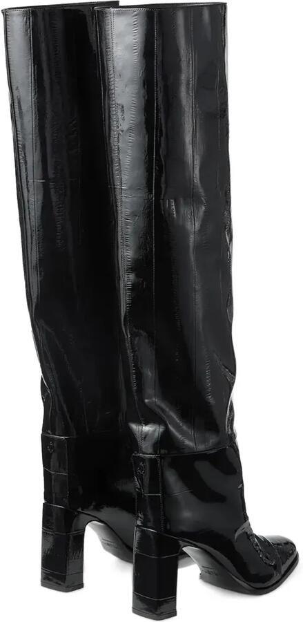 Jimmy Choo Caly over the knee 85 Zwart - Foto 5