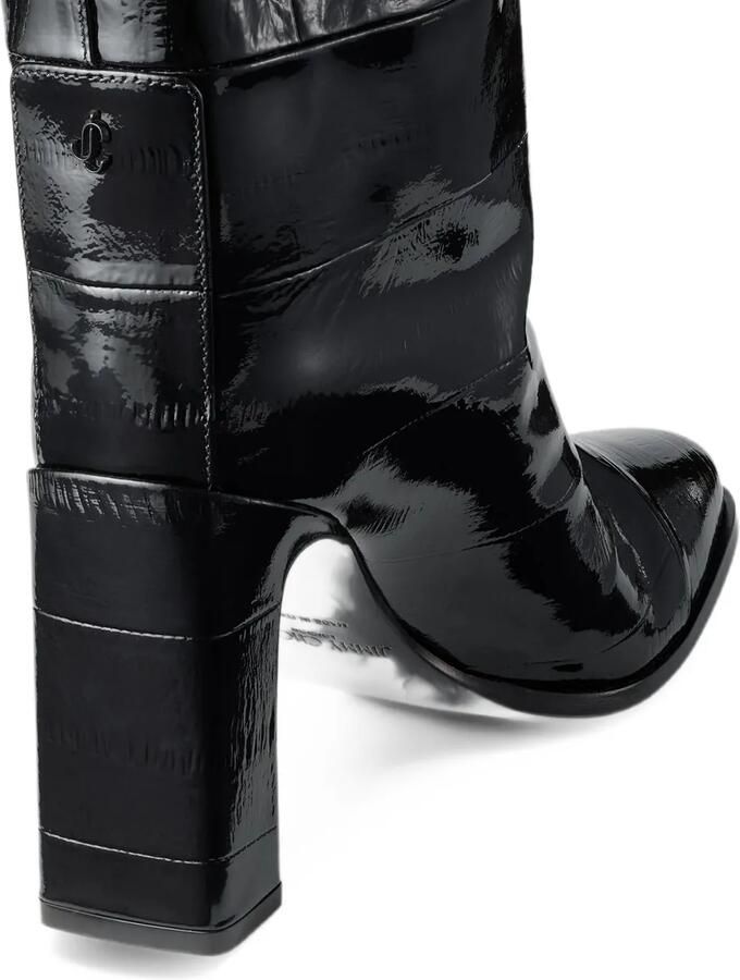 Jimmy Choo Caly over the knee 85 Zwart - Foto 3