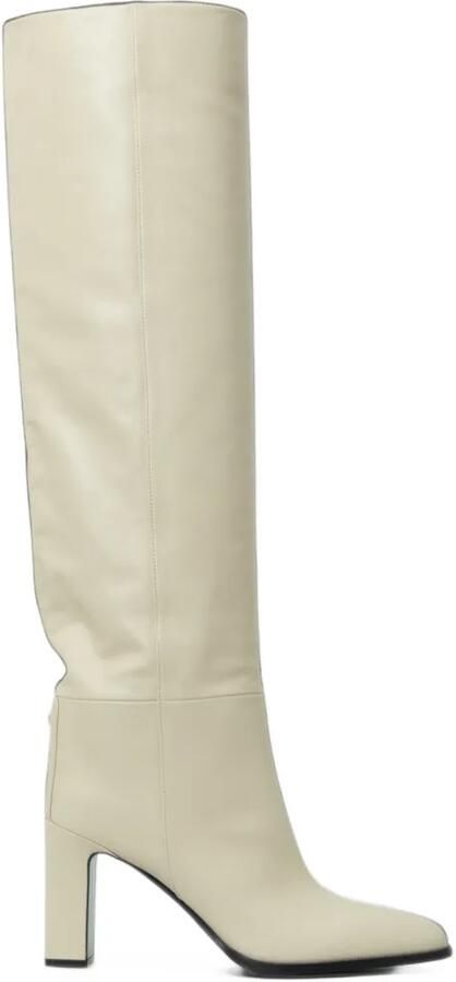 Jimmy Choo Caly overknee laarzen Wit