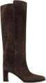 Jimmy Choo Caly suède knielaarzen Bruin - Bruin