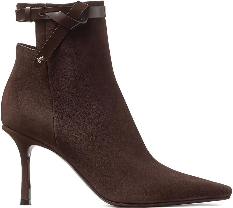 Jimmy Choo Camie enkellaarzen 85 Bruin