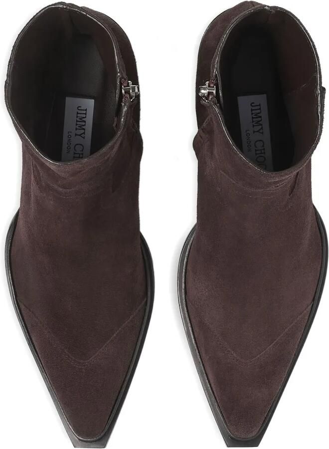 Jimmy Choo Cece suède laarzen Bruin