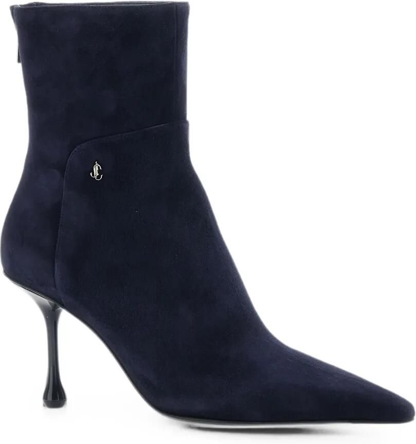 Jimmy Choo Cycas suède enkellaarzen Blauw