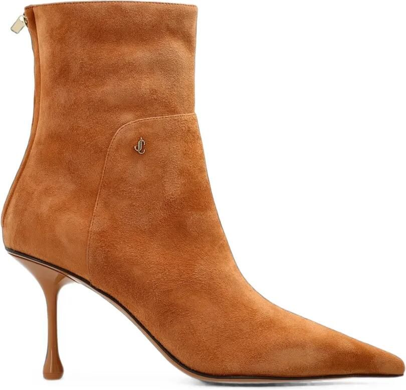 Jimmy Choo Cycas suède enkellaarzen Bruin