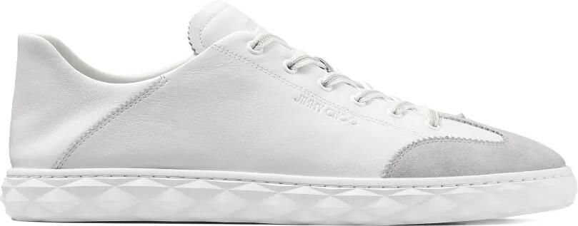 Jimmy Choo Diamond Flex leren sneakers Wit