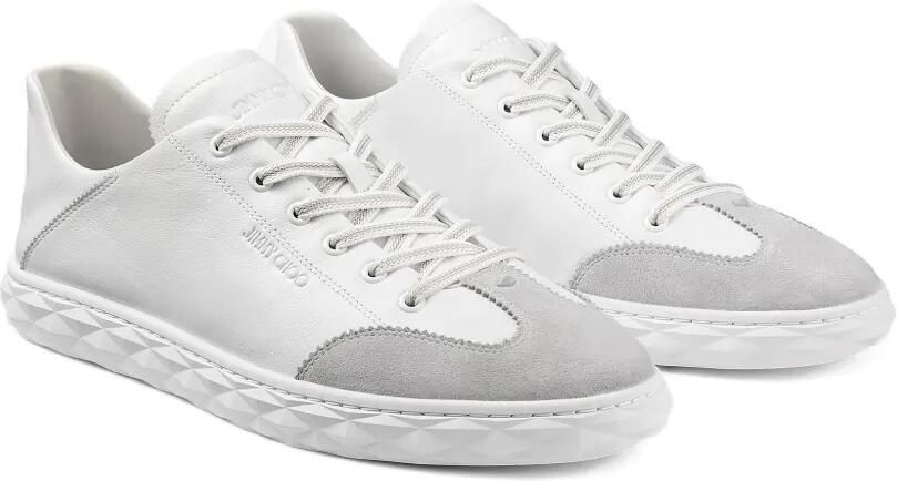 Jimmy Choo Diamond Flex leren sneakers Wit - Foto 3