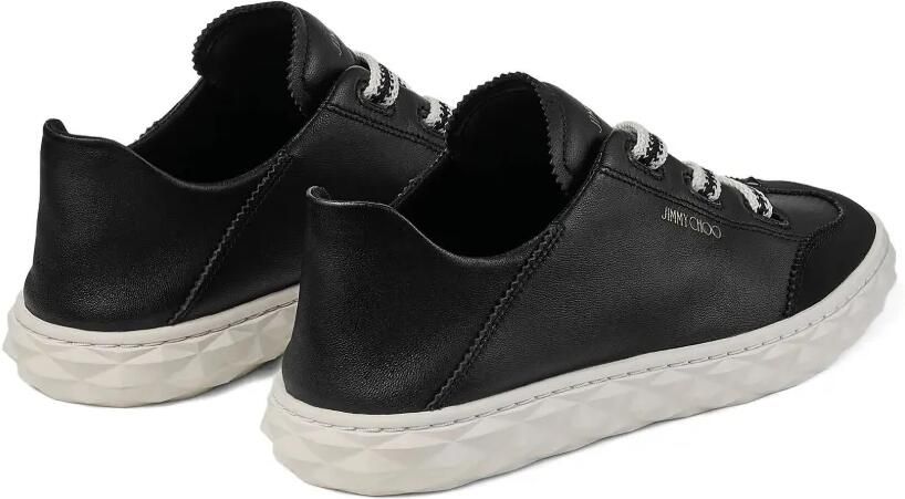 Jimmy Choo Diamond Light Flex leren sneakers Zwart - Foto 5