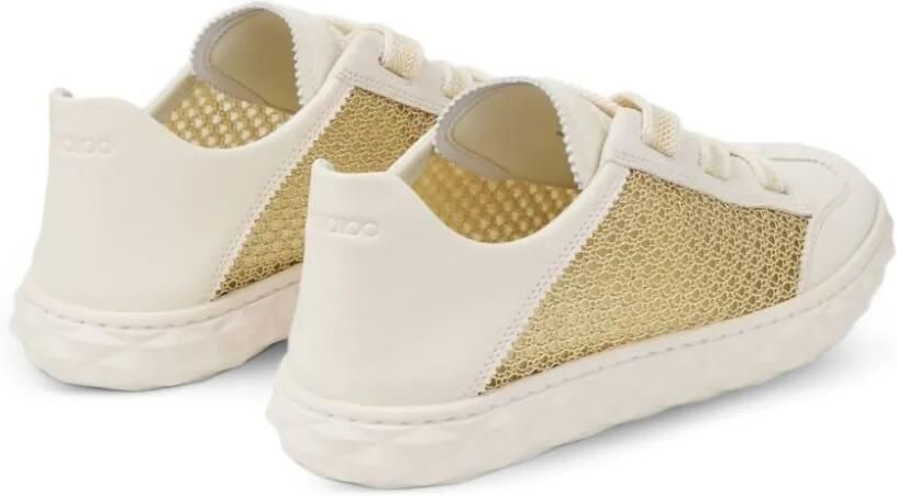 Jimmy Choo Diamond Light Flex sneakers met mesh Beige - Foto 3
