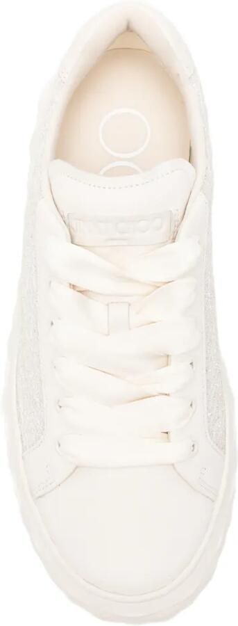 Jimmy Choo Diamond Light Maxi F sneakers Beige - Foto 4