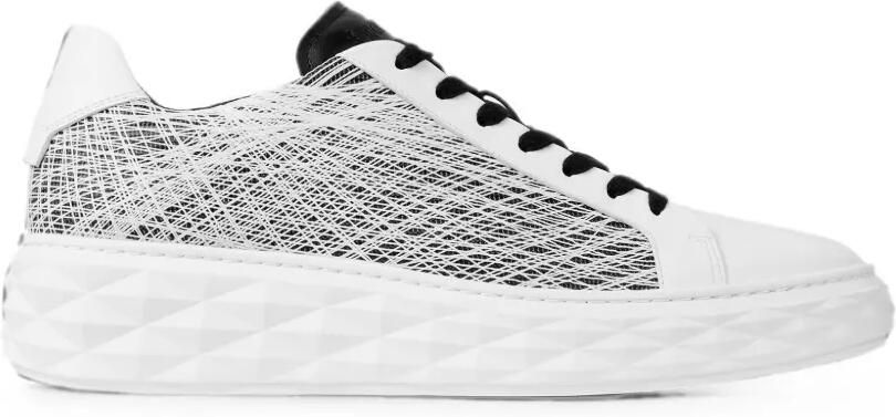 Jimmy Choo Diamond Light Maxi M sneakers Wit