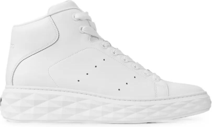 Jimmy Choo Diamond Maxi Hi sneakers Wit