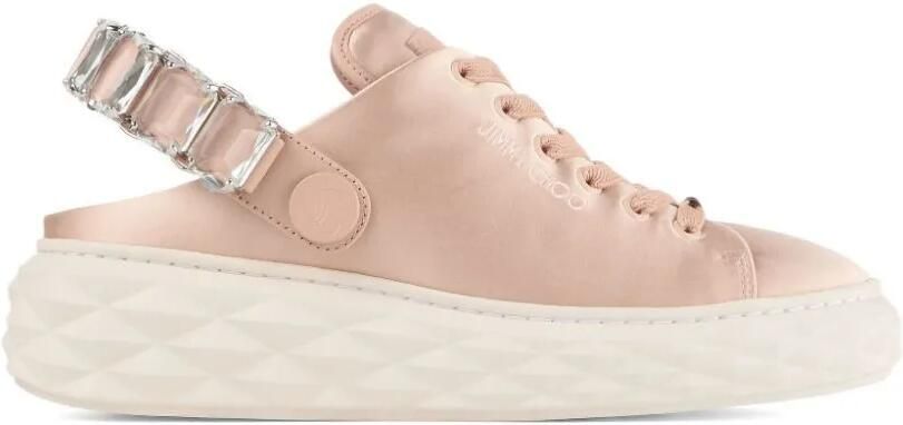 Jimmy Choo Diamond Maxi slingback sneakers verfraaid met kristallen Roze - Foto 5