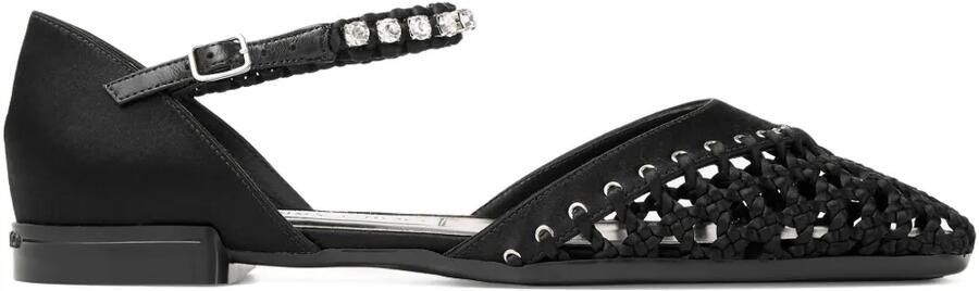 Jimmy Choo Dila ballerina's Zwart