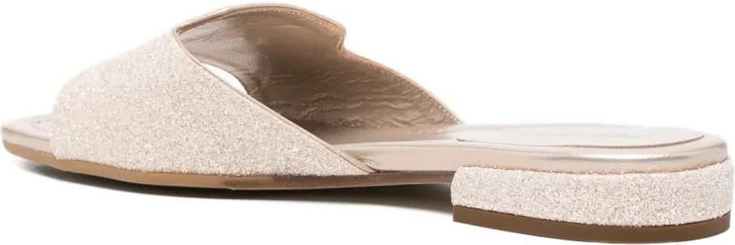 Jimmy Choo Dina sandalen met glitter Beige - Foto 4