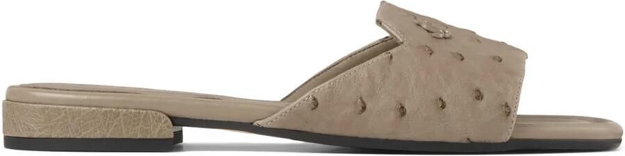 Jimmy Choo Dina slippers Beige