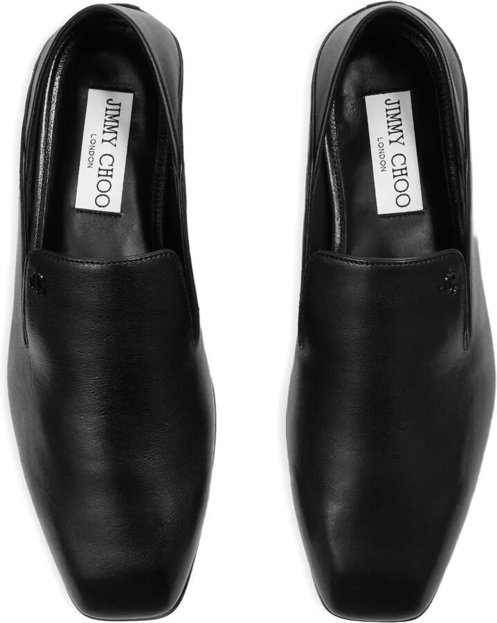 Jimmy Choo Eliot leren slippers Zwart - Foto 2