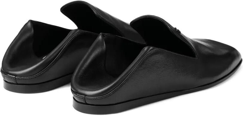 Jimmy Choo Eliot leren slippers Zwart - Foto 4