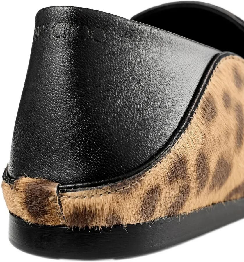 Jimmy Choo Eliot slippers met luipaardprint Beige - Foto 2