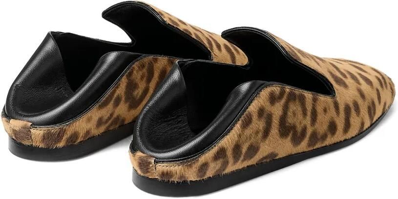 Jimmy Choo Eliot slippers met luipaardprint Beige - Foto 5