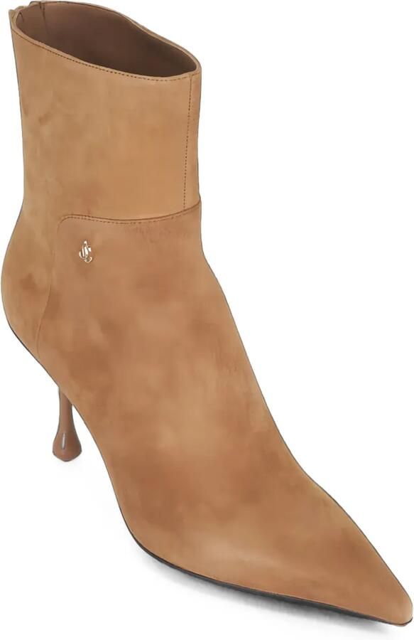 Jimmy Choo Enkellaarzen met puntige neus Beige - Foto 2