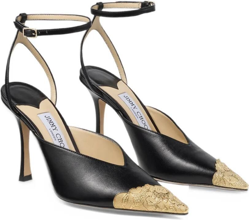 Jimmy Choo Faiz 100 pumps Zwart - Foto 4