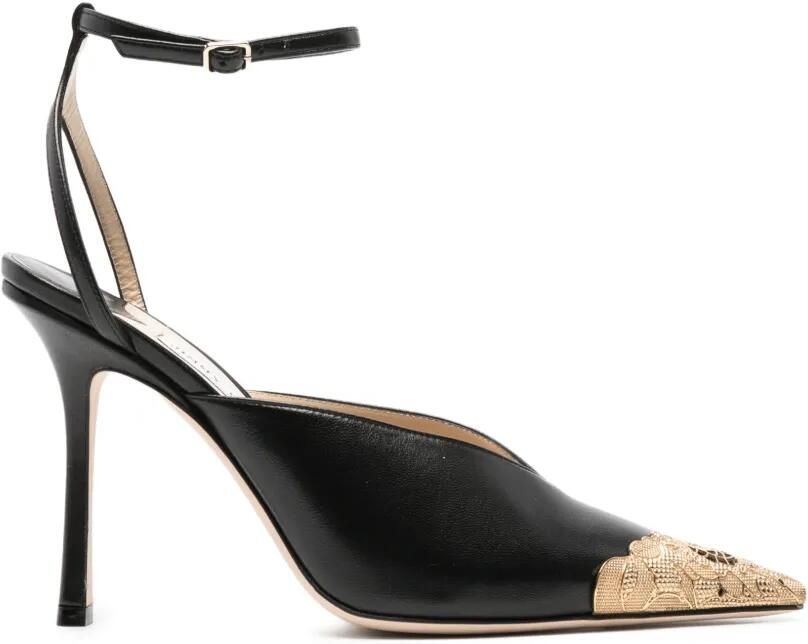 Jimmy Choo Faiz 100 pumps Zwart