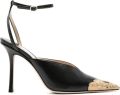 Jimmy Choo Faiz 100 pumps Zwart - Zwart