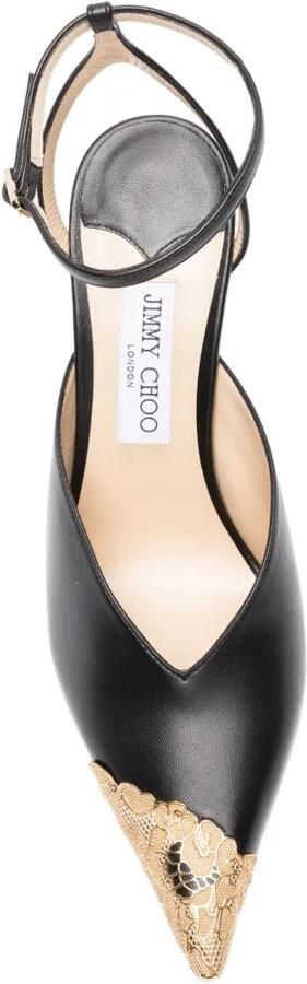 Jimmy Choo Faiz 100 pumps Zwart - Foto 4