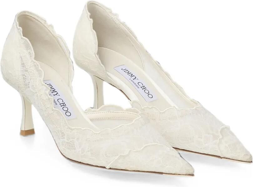 Jimmy Choo Faiz 65 Ivory pumps Beige
