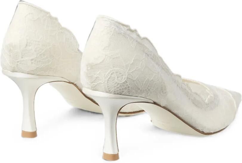 Jimmy Choo Faiz 65 Ivory pumps Beige - Foto 3