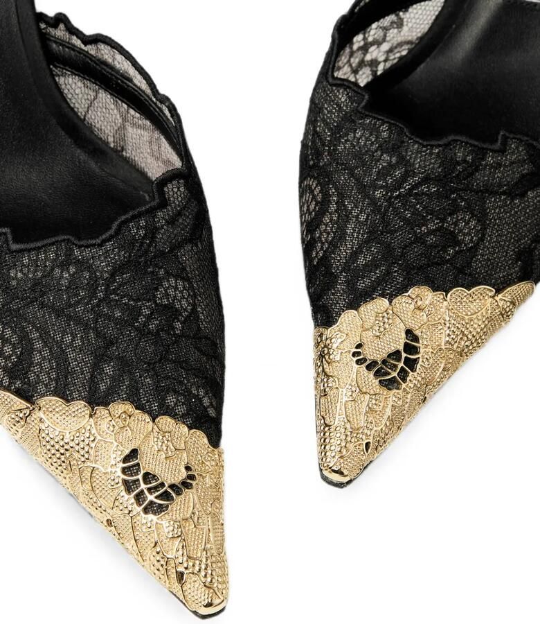 Jimmy Choo Faiz 65 pumps met metalen veterdetail Zwart - Foto 2