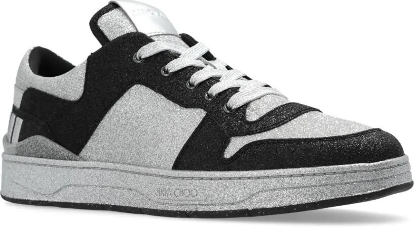 Jimmy Choo Florent M sneakers met logopatch Zwart - Foto 4