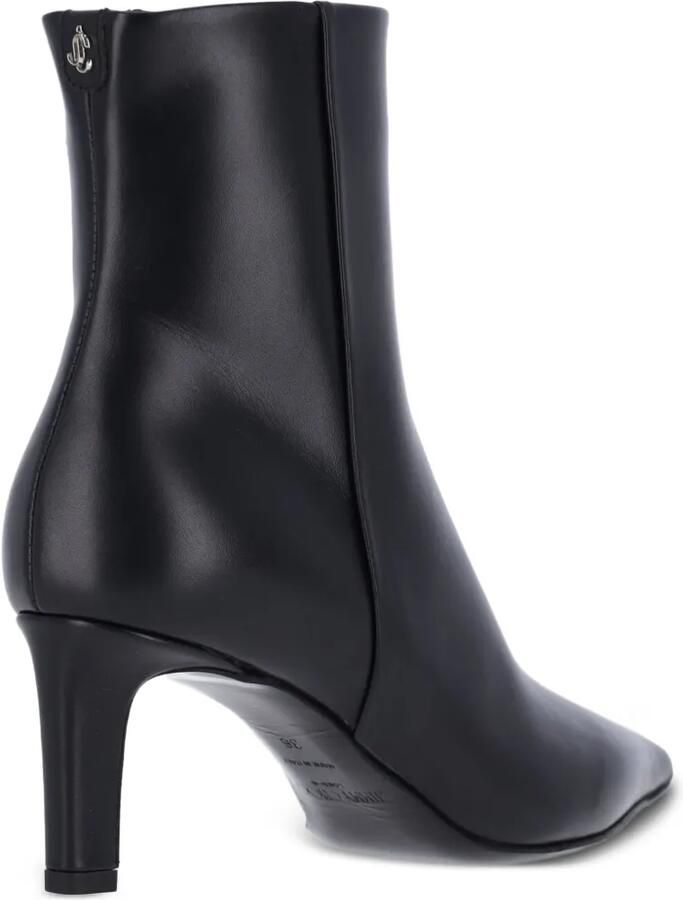 Jimmy Choo Frankie leren enkellaarzen Zwart - Foto 2